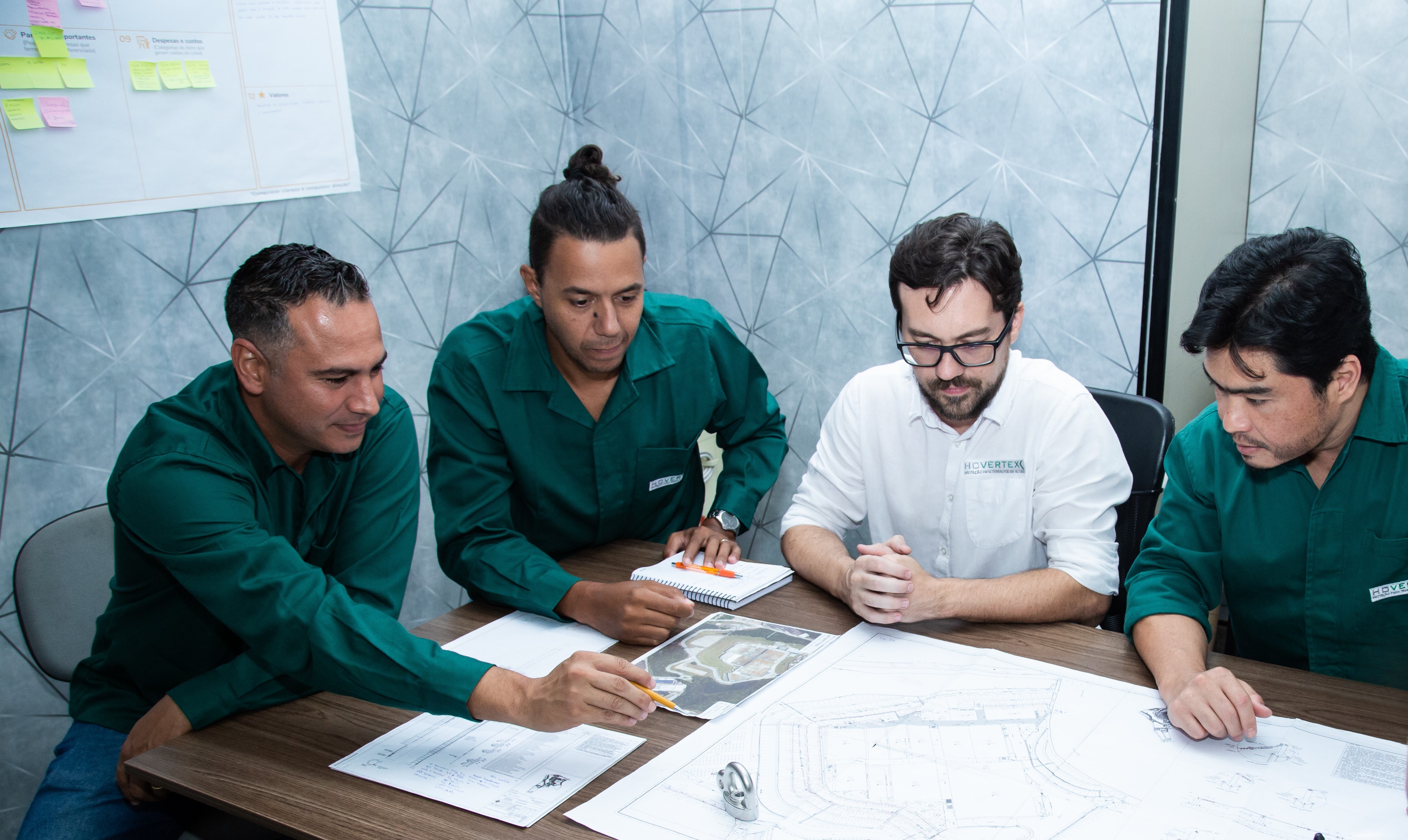 Projeto Técnico de Linhas de Vida e Pontos de Ancoragem