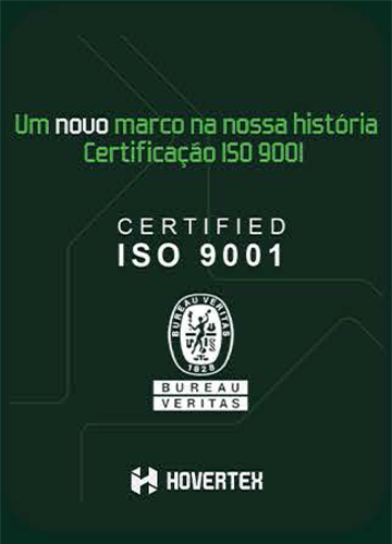 Um novo marco para a Hovertex ISO 9001
