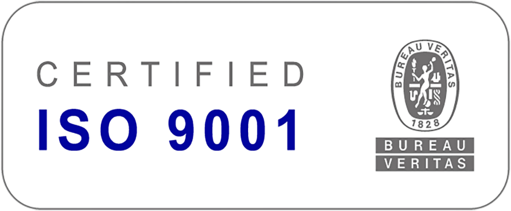 Empresa certificada na ISO 9001