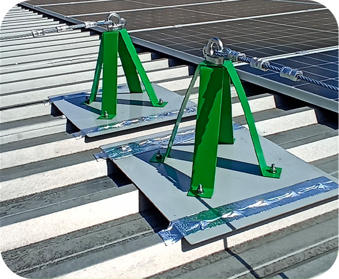 Linha de Vida para Telhados Metálicos -Hovertray by Hovertex